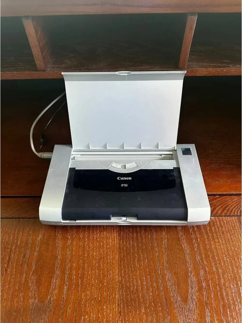 Canon PIXMA iP90 Portable Color Inkjet Photo Printer w/ Power Supply USB